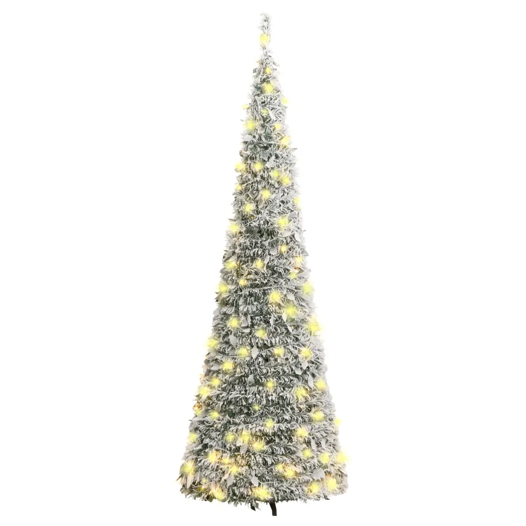Create a Winter Wonderland with a Pop-Up Flocked Snow Christmas Tree: Affordable Options for Sale in Australia